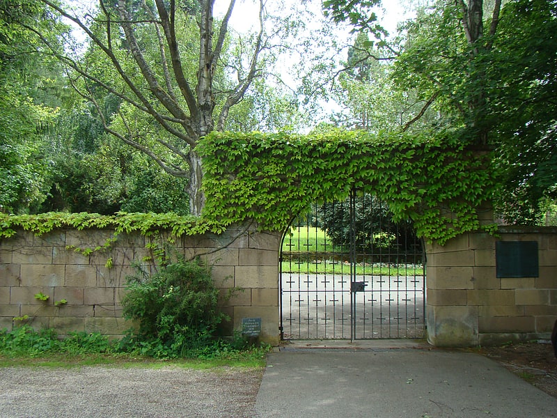 Friedhof in Heilbronn, Baden-Württemberg