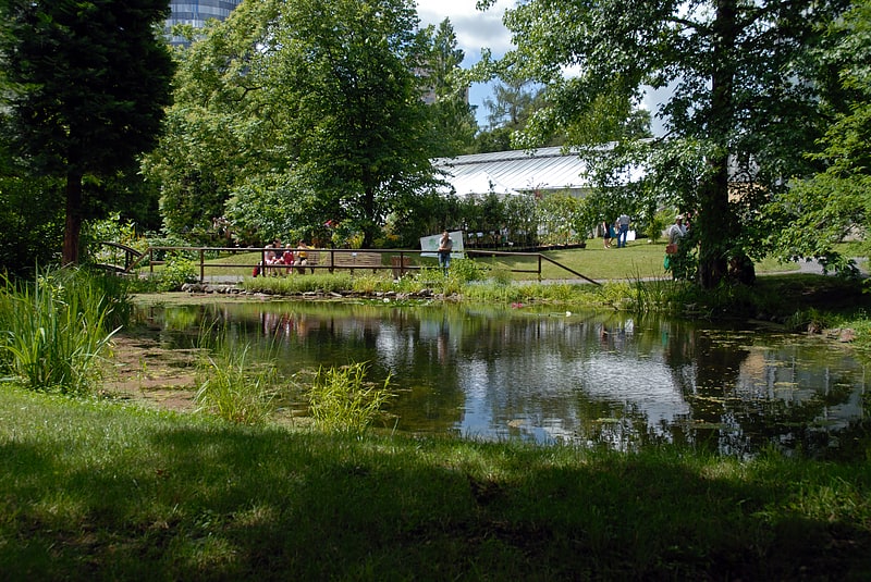 Jardin botanique à Iéna, Allemagne