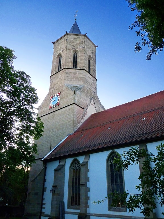 Evangelische Kirche in Waiblingen, Baden-Württemberg
