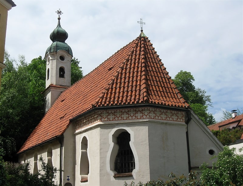 Kirche in Landshut, Bayern