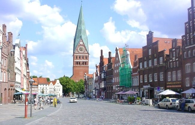 Evangelical church in Lüneburg, Germany