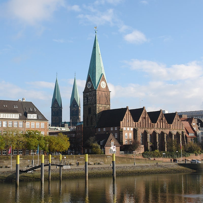 Evangelical church in Bremen, Germany