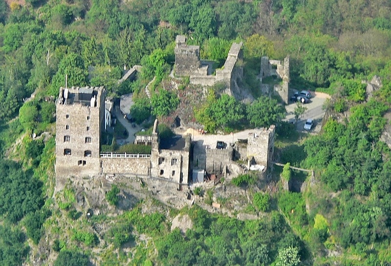 Zamek w Kamp-Bornhofen