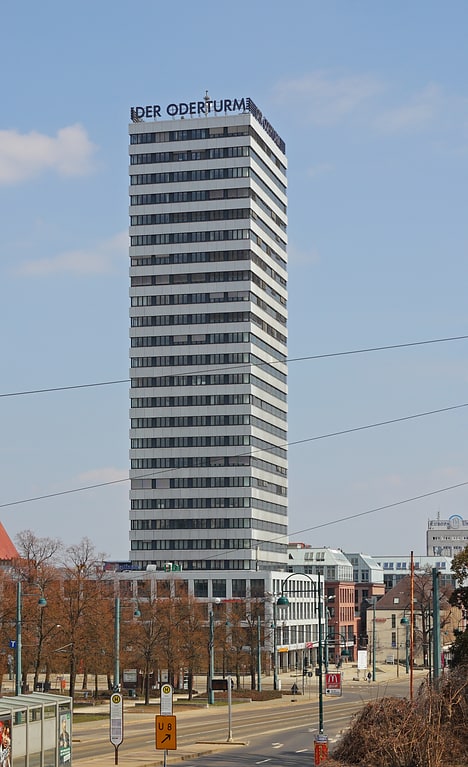 Budynek we Frankfurcie nad Odrą, Niemcy