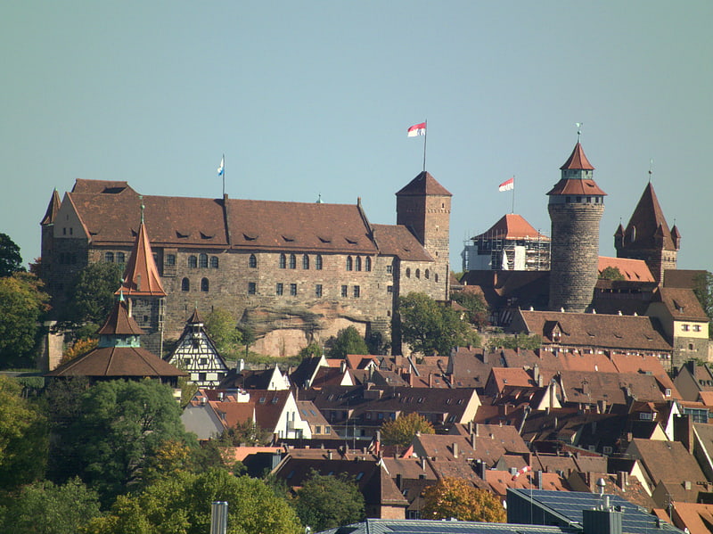 Château à Nuremberg, Allemagne