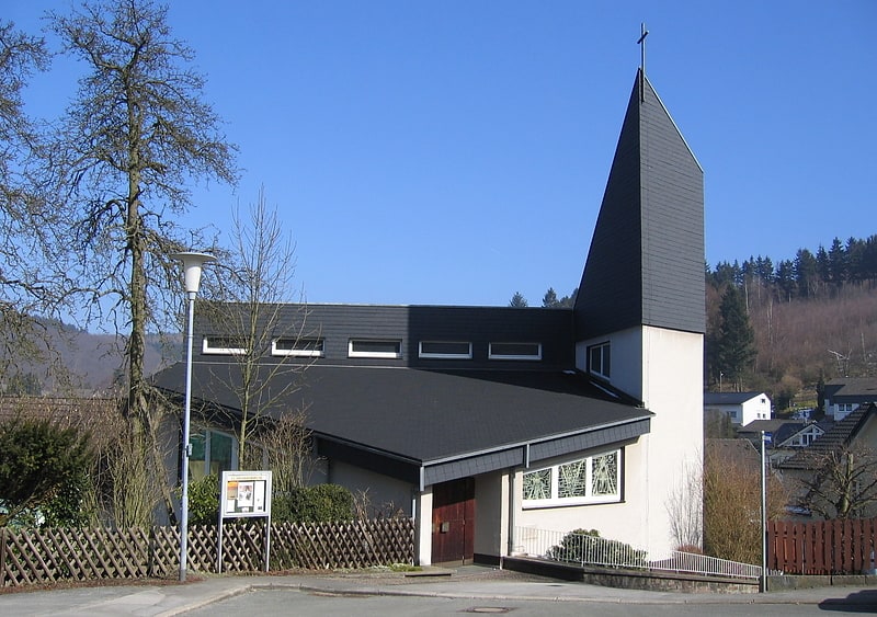 Evangelische Kirche in Iserlohn, Nordrhein-Westfalen