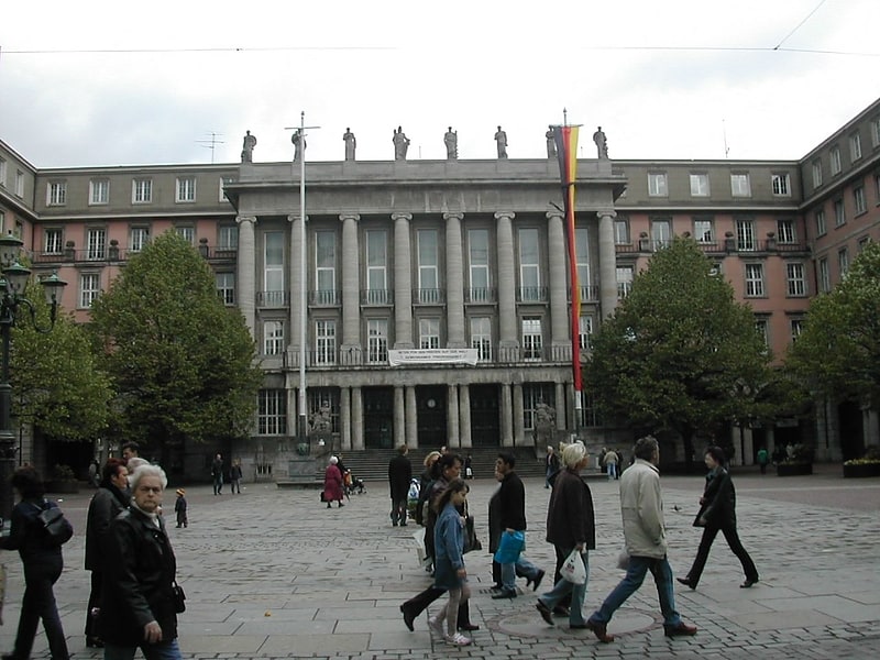 Rathaus in Wuppertal, Nordrhein-Westfalen