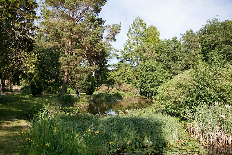 Botanical garden in Rostock, Germany