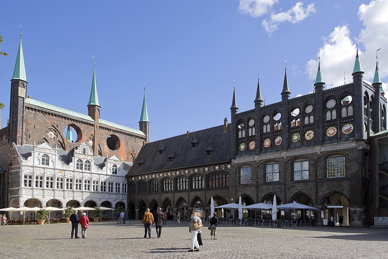Administration municipale à Lübeck, Allemagne