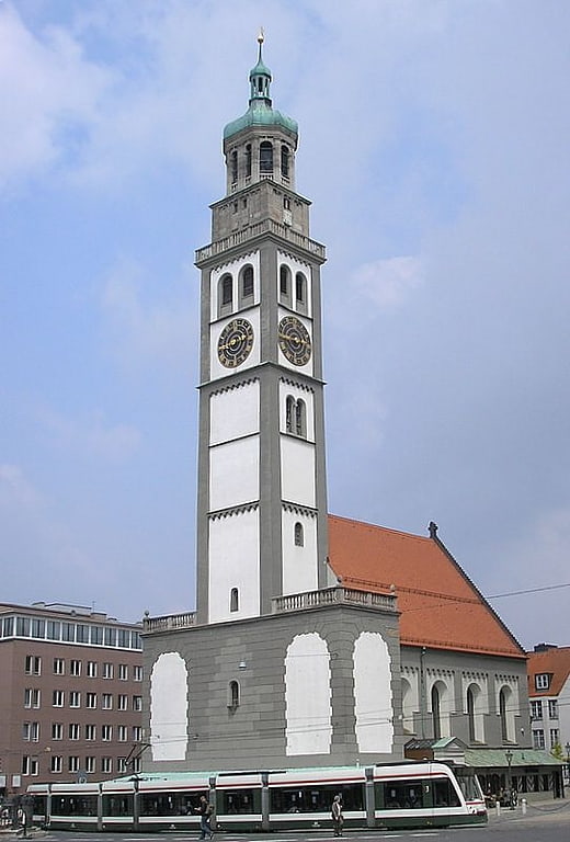 Turm in Augsburg, Bayern