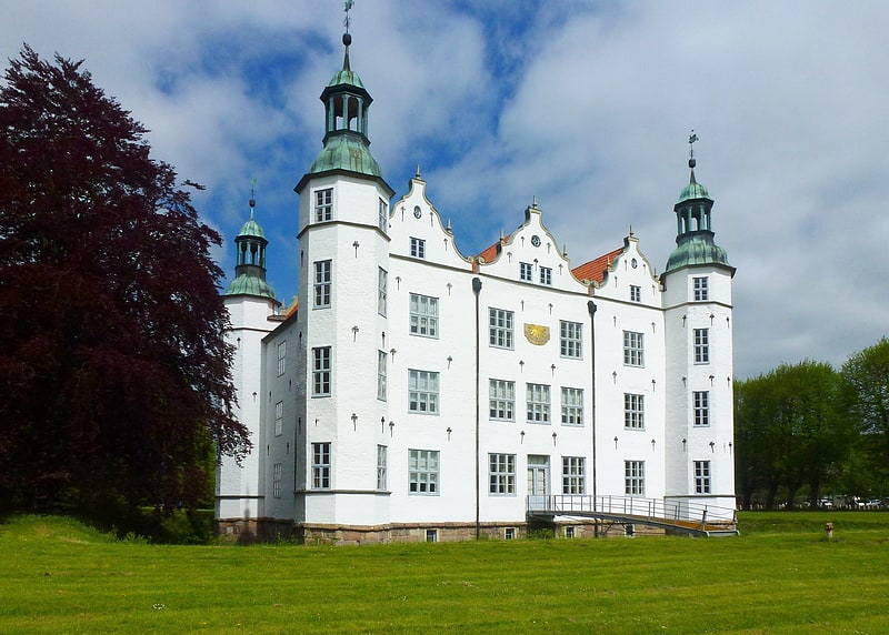 Castle in Ahrensburg, Germany