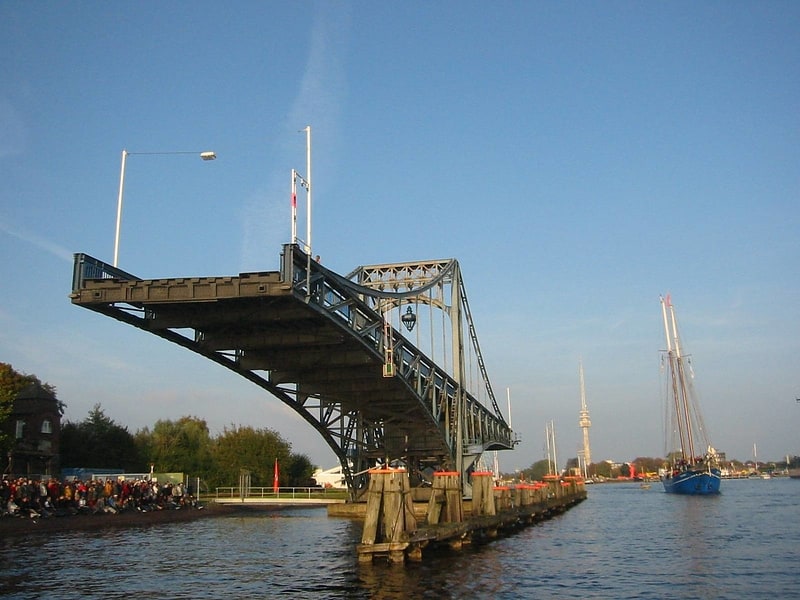 Bridge in Wilhelmshaven, Germany