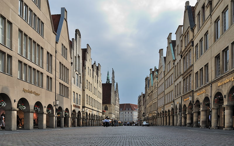 Historische Sehenswürdigkeit in Münster, Nordrhein-Westfalen