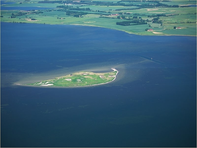 Insel in Ummanz, Mecklenburg-Vorpommern