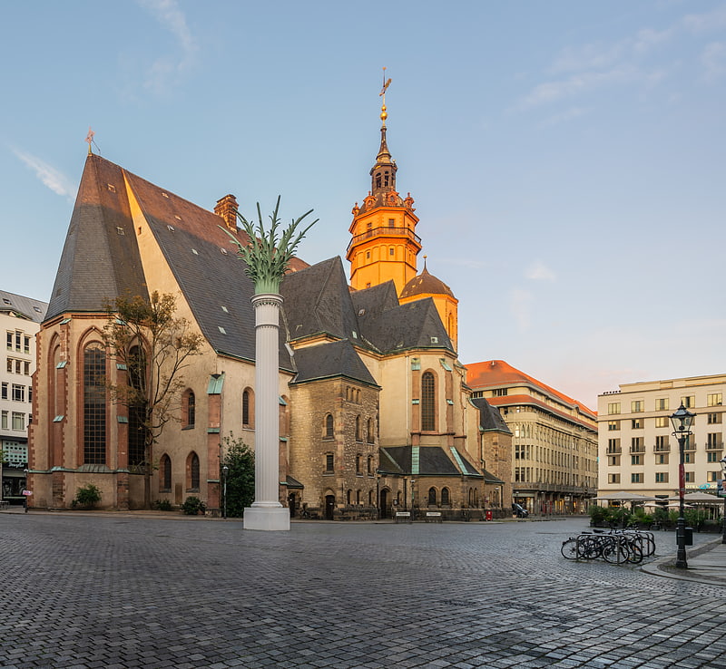 Église évangélique à Leipzig, Allemagne
