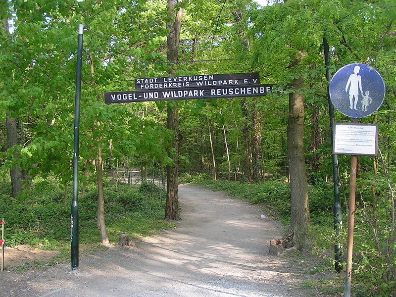 Wildpark in Leverkusen, Nordrhein-Westfalen