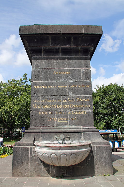 Fountain in Koblenz, Germany