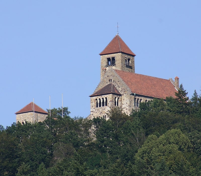 Burg in Weinheim, Baden-Württemberg