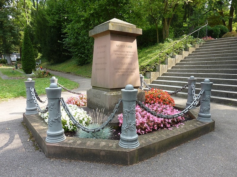 Friedhof, Esslingen am Neckar, Baden-Württemberg