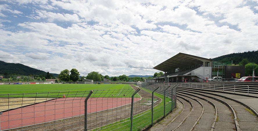 Stadion in Freiburg im Breisgau, Baden-Württemberg