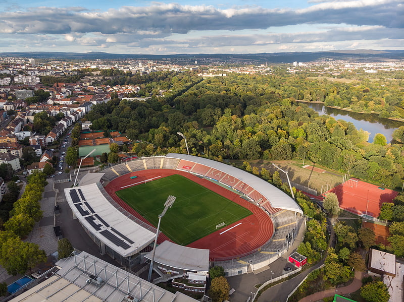 Stadion in Kassel, Hessen