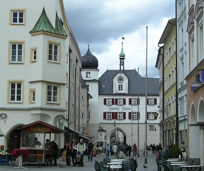 Historische Sehenswürdigkeit in Rosenheim, Bayern