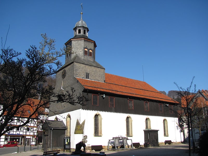 Protestantische Kirche, Bad Grund (Harz), Niedersachsen