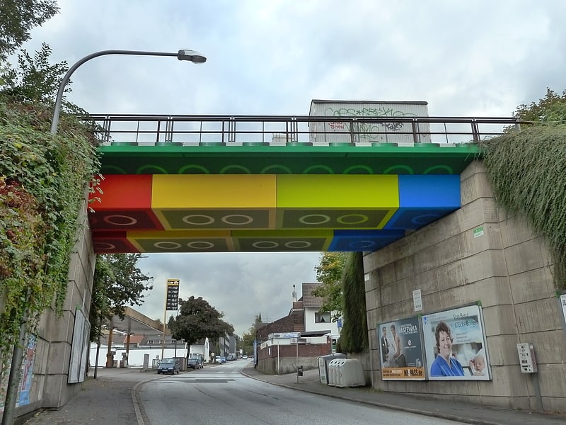 Brücke in Wuppertal, Nordrhein-Westfalen