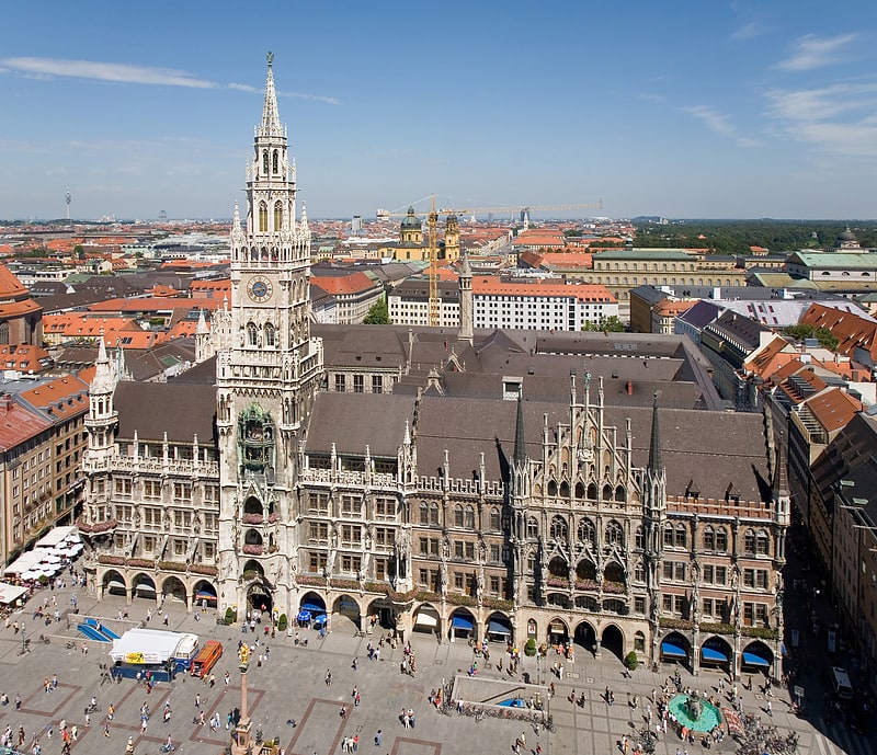 Town hall in Munich, Germany