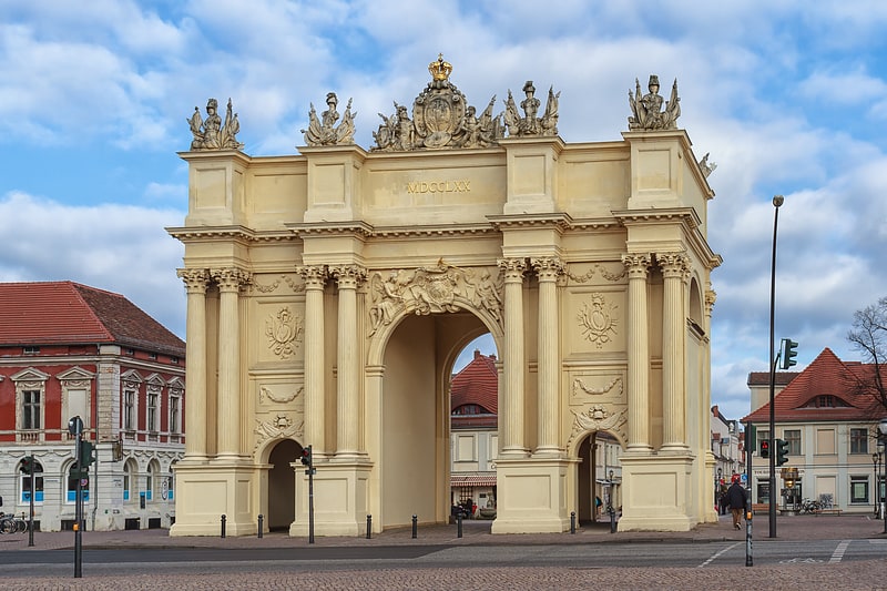 Lugar de interés histórico en Potsdam, Alemania