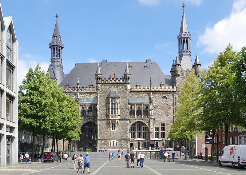 Town hall in Aachen, Germany