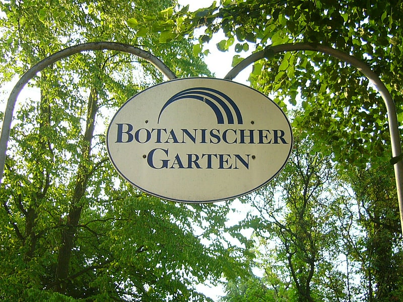Botanical garden in Braunschweig, Germany