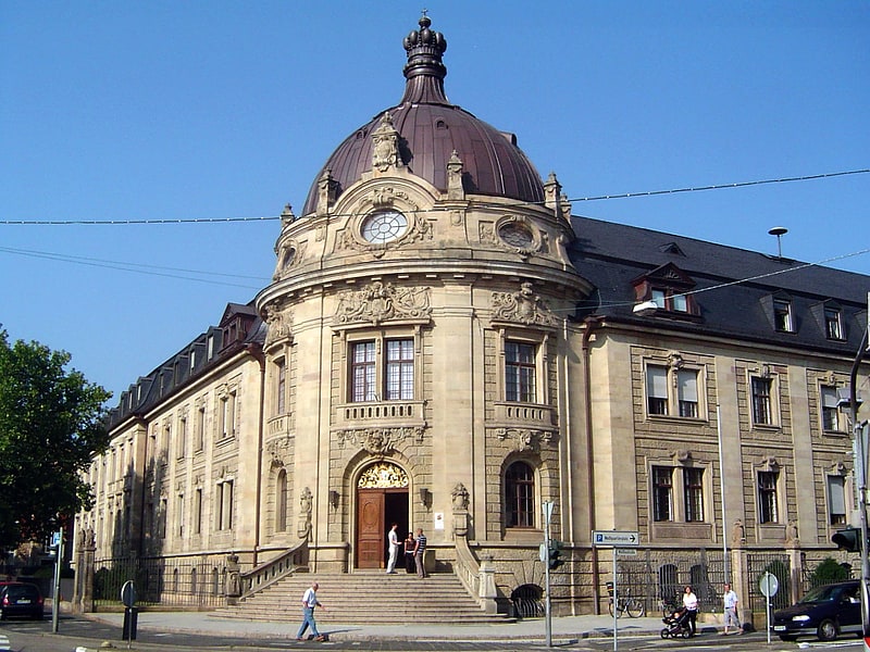 Städtisches Gerichtsgebäude, Landau in der Pfalz, Rheinland-Pfalz