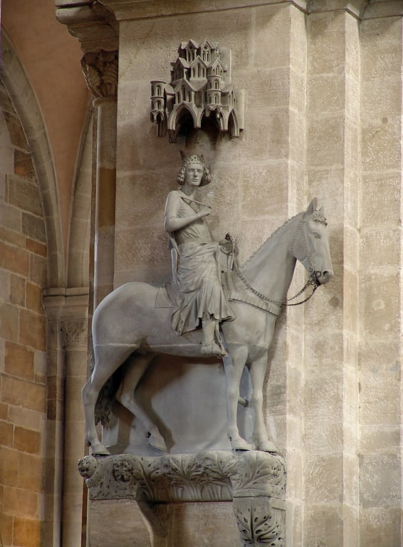 Skulptur in Bamberg, Bayern