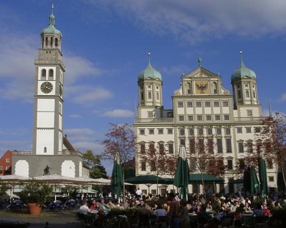 Katholische Kirche in Augsburg, Bayern