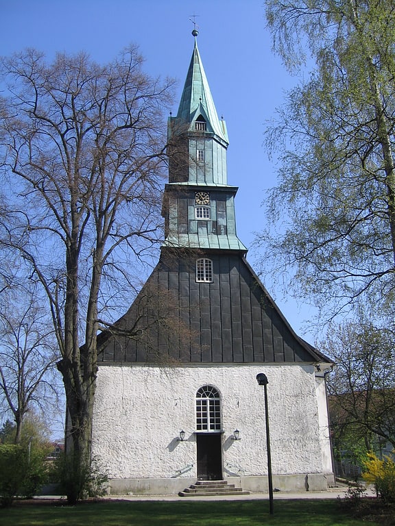 Evangelical church in Bergen, Germany