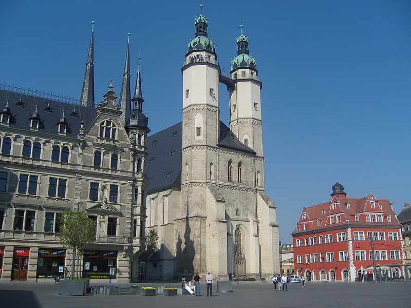 Kościół ewangelicki w Halle (Saale), Niemcy