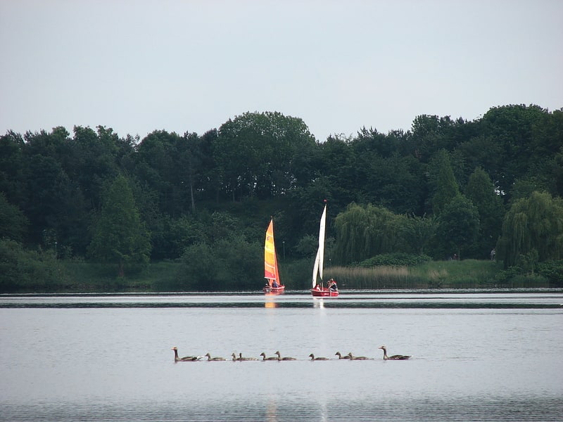 Künstlicher See in Nordrhein-Westfalen