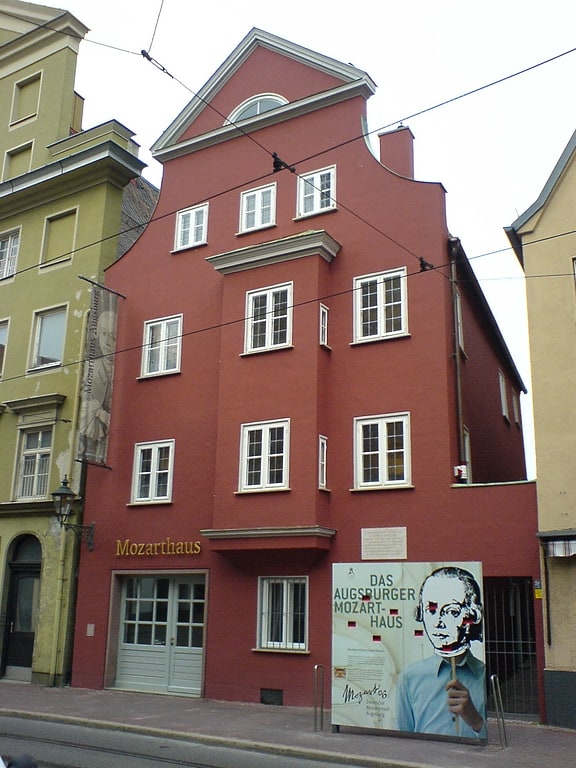 Maison Mozart à Augsbourg