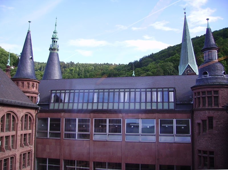 Biblioteca universitaria en Heidelberg, Alemania