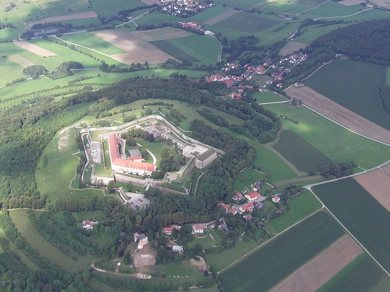 Fortress in Weißenburg in Bayern, Germany