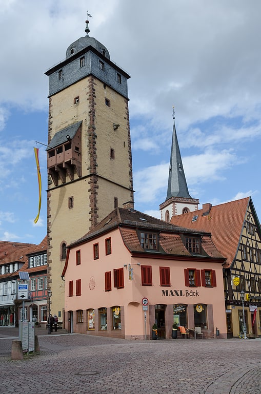 Historische Sehenswürdigkeit, Lohr am Main, Bayern