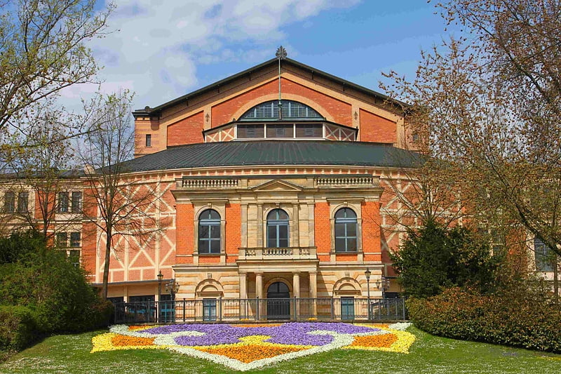 Opernhaus in Bayreuth, Bayern