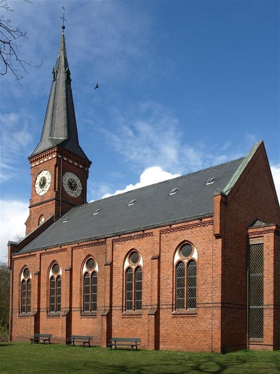 Kirche in Elmshorn, Schleswig-Holstein