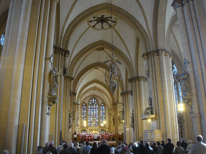 Kathedralkirche in Paderborn, Nordrhein-Westfalen