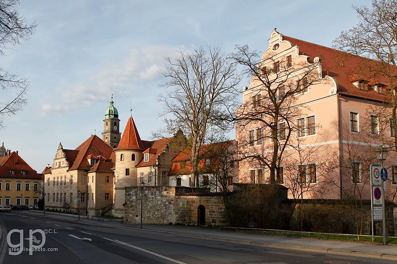 Schloss in Amberg, Bayern