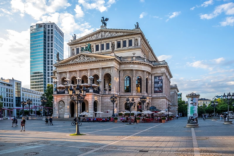 Concert hall in Frankfurt, Germany