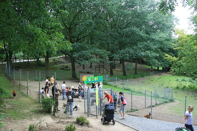 Tierpark in Alsdorf, Nordrhein-Westfalen