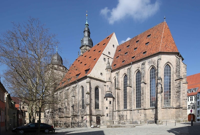 Evangelische Kirche in Coburg, Bayern