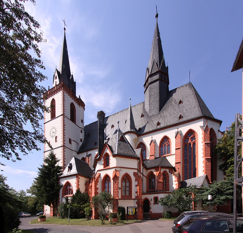 Basilica in Bingen am Rhein, Germany